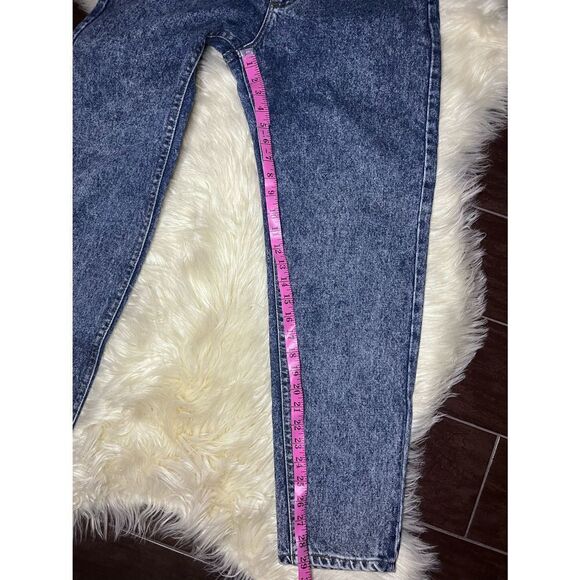 Lee vintage acid washed straight legged denim jeans sz 10 med - Picture 6 of 7